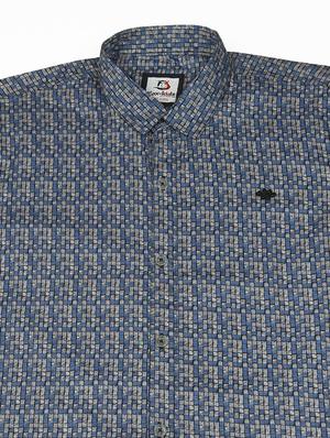 blue cotton shirt - 17611764 - Standard Image - 3
