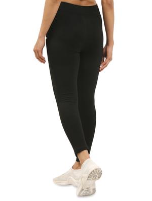 high rise solid sports legging - 17612026 - Standard Image - 3