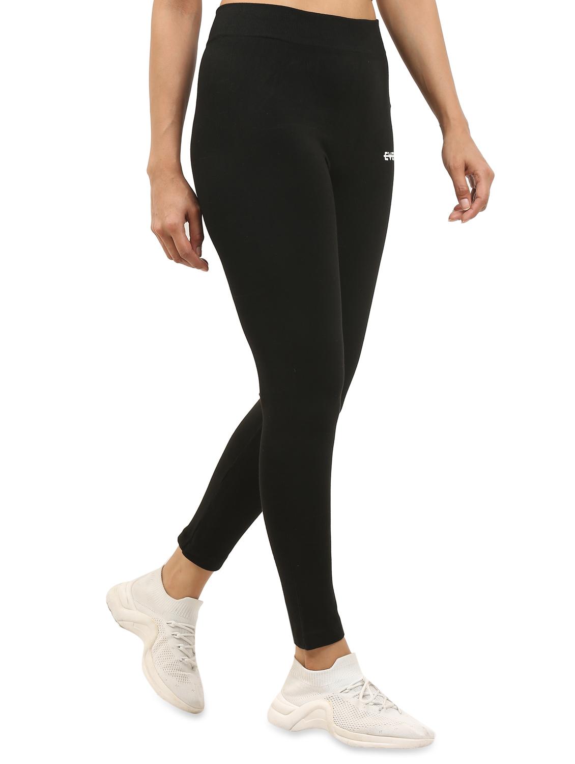 high rise solid sports legging - 17612026 - Zoom Image - 2