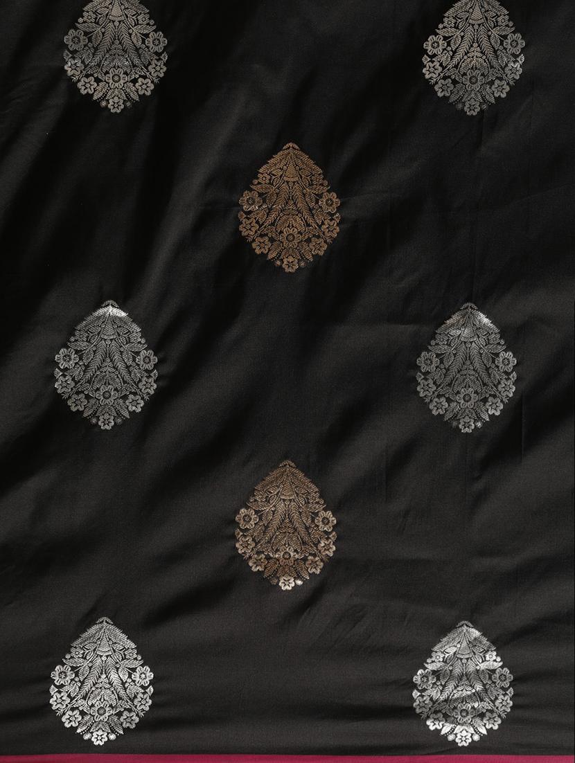 zari kanjivaram saree with blouse - 17613021 - Zoom Image - 3