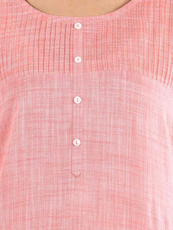 solid straight kurta - 17614174 - Zoom Image - 4