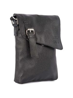 black leatherette (pu) messenger messengerbag - 17614398 - Standard Image - 4