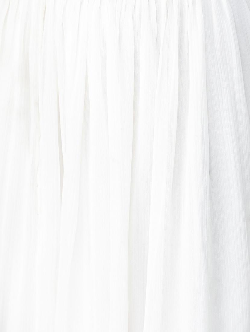 white cotton aline skirts - 17614820 - Zoom Image - 4