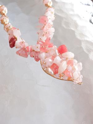 white metal statement necklace - 17615044 - Standard Image - 2