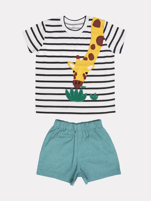 multi colored cotton twin sets & jump suit - 17615127 - Standard Image - 1