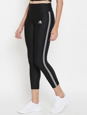 side taped sports legging - 17615387 - Standard Image - 3