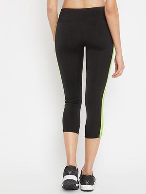 side taped sports legging - 17615393 - Standard Image - 3