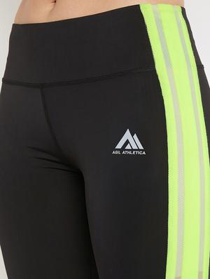 side taped sports legging - 17615393 - Standard Image - 5