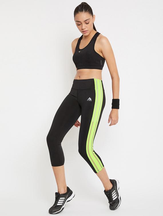 side taped sports legging - 17615393 - Zoom Image - 4