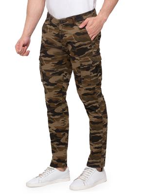 brown camouflage cargo trouser - 17615472 - Standard Image - 2