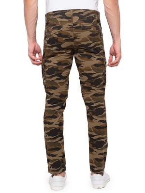 brown camouflage cargo trouser - 17615472 - Standard Image - 3