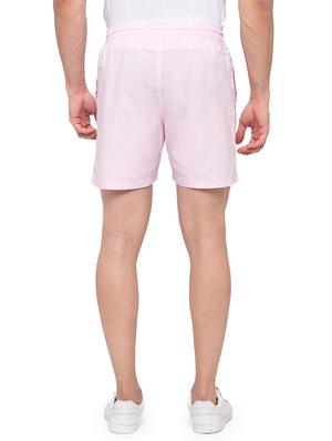 pink solid shorts - 17615510 - Standard Image - 3