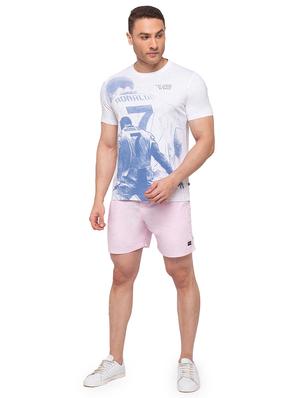 pink solid shorts - 17615510 - Standard Image - 4