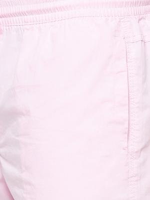 pink solid shorts - 17615510 - Standard Image - 5