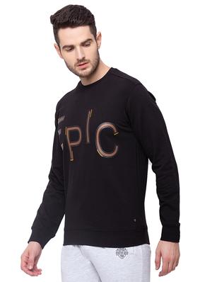black printed sweatshirt - 17615521 - Standard Image - 2