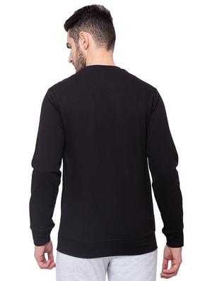 black printed sweatshirt - 17615521 - Standard Image - 3