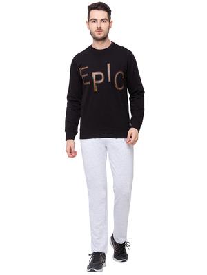 black printed sweatshirt - 17615521 - Standard Image - 4