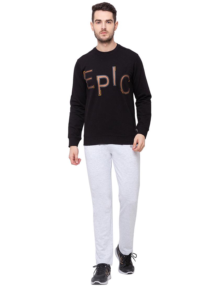 black printed sweatshirt - 17615521 - Zoom Image - 4
