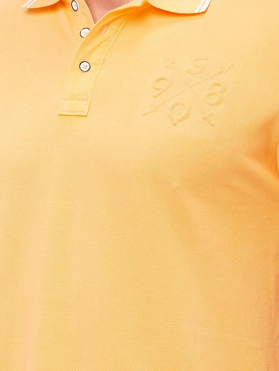 yellow solid polo t-shirt - 17615558 - Zoom Image - 5