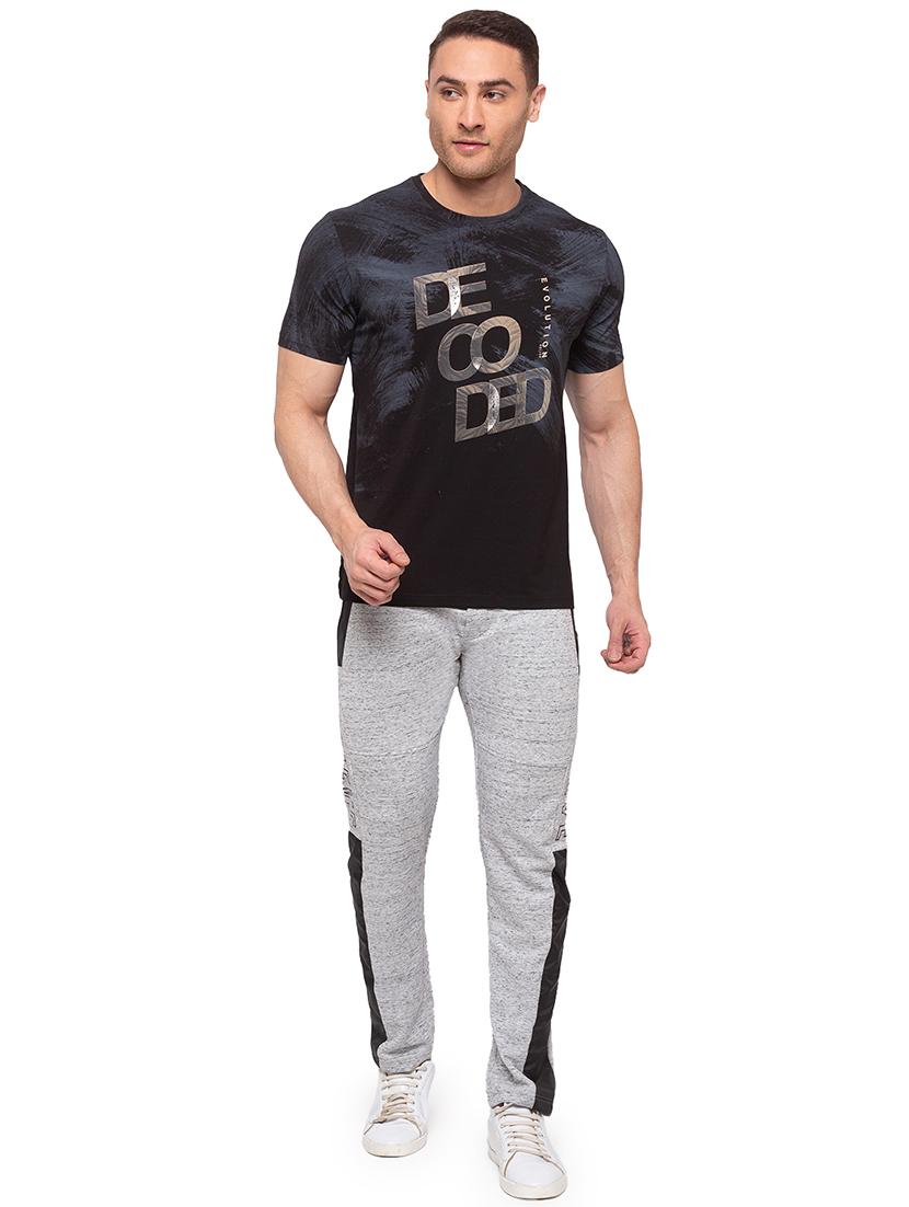 black printed t-shirt - 17615577 - Zoom Image - 4