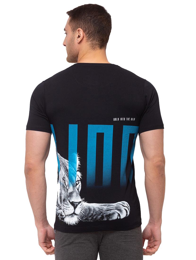 black printed t-shirt - 17615579 - Zoom Image - 3