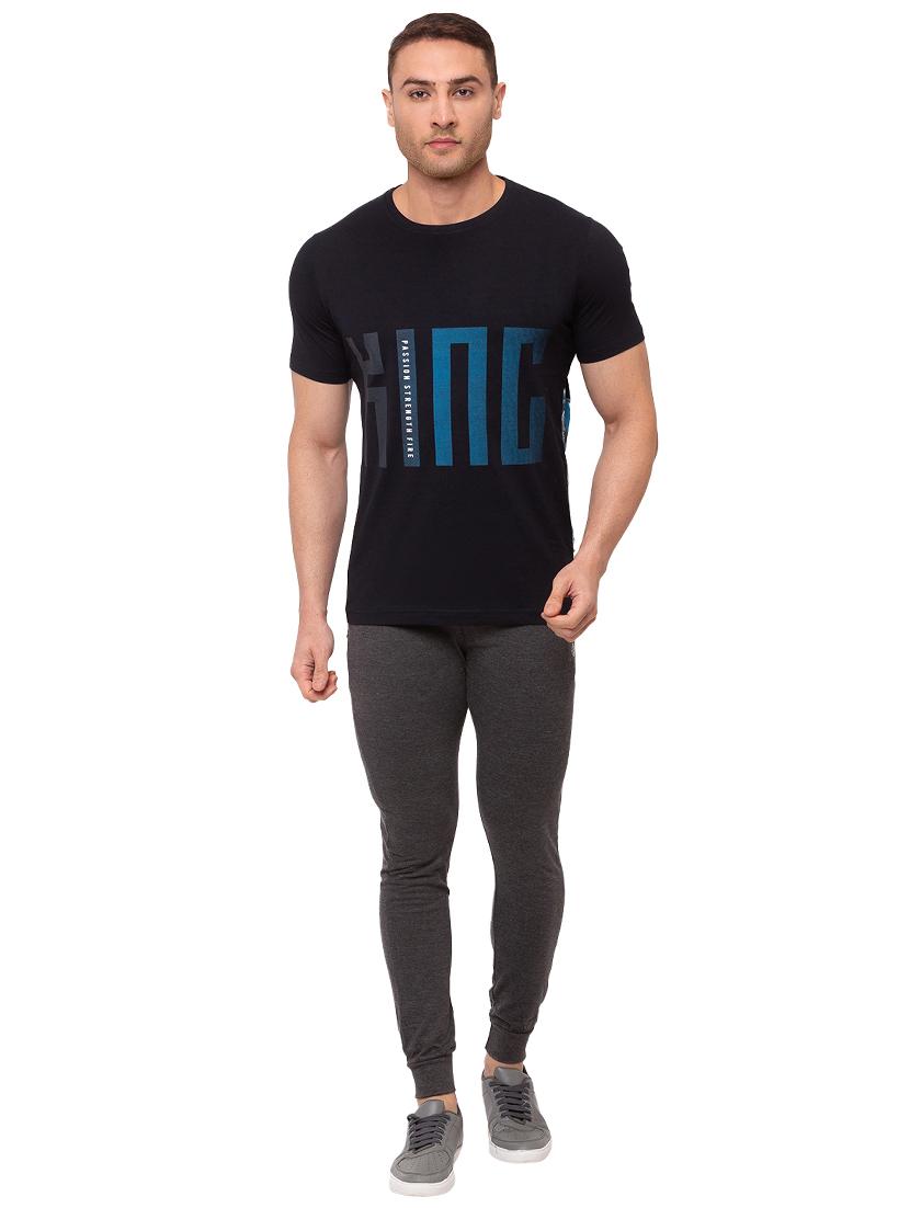 black printed t-shirt - 17615579 - Zoom Image - 4