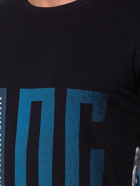 black printed t-shirt - 17615579 - Zoom Image - 5