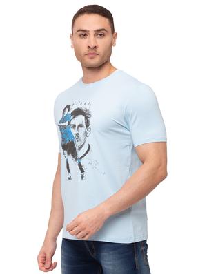 blue printed t-shirt - 17615583 - Standard Image - 2