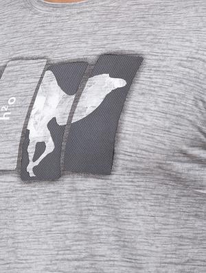 grey printed t-shirt - 17615587 - Standard Image - 5