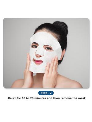mirabelle korea tomato fairness facial sheet mask ex( pack of 5) - 17615768 - Standard Image - 2