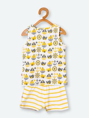 multi colored cotton suit sets twin & dungree - 17616021 - Standard Image - 2