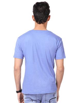 blue printed t-shirt - 17616025 - Standard Image - 3
