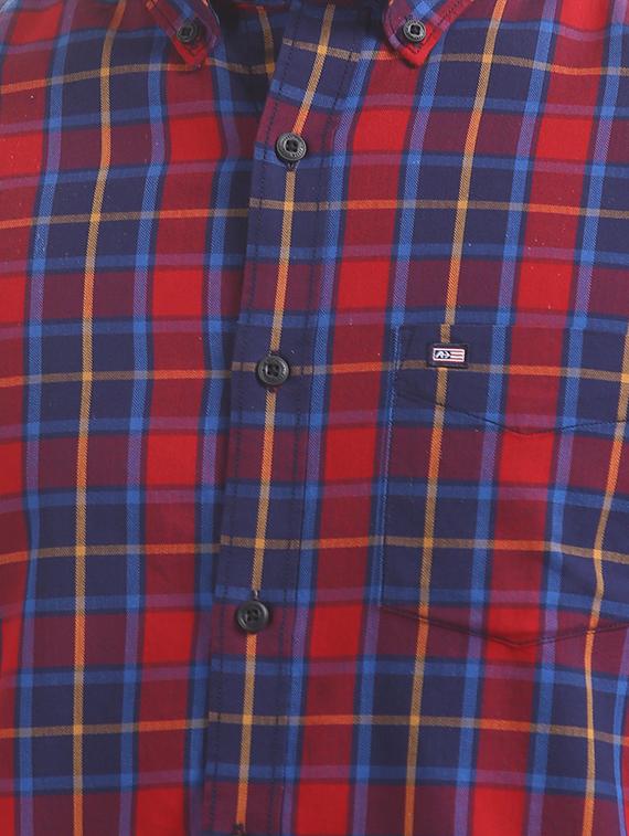 red checkered casual shirt - 17616186 - Zoom Image - 5