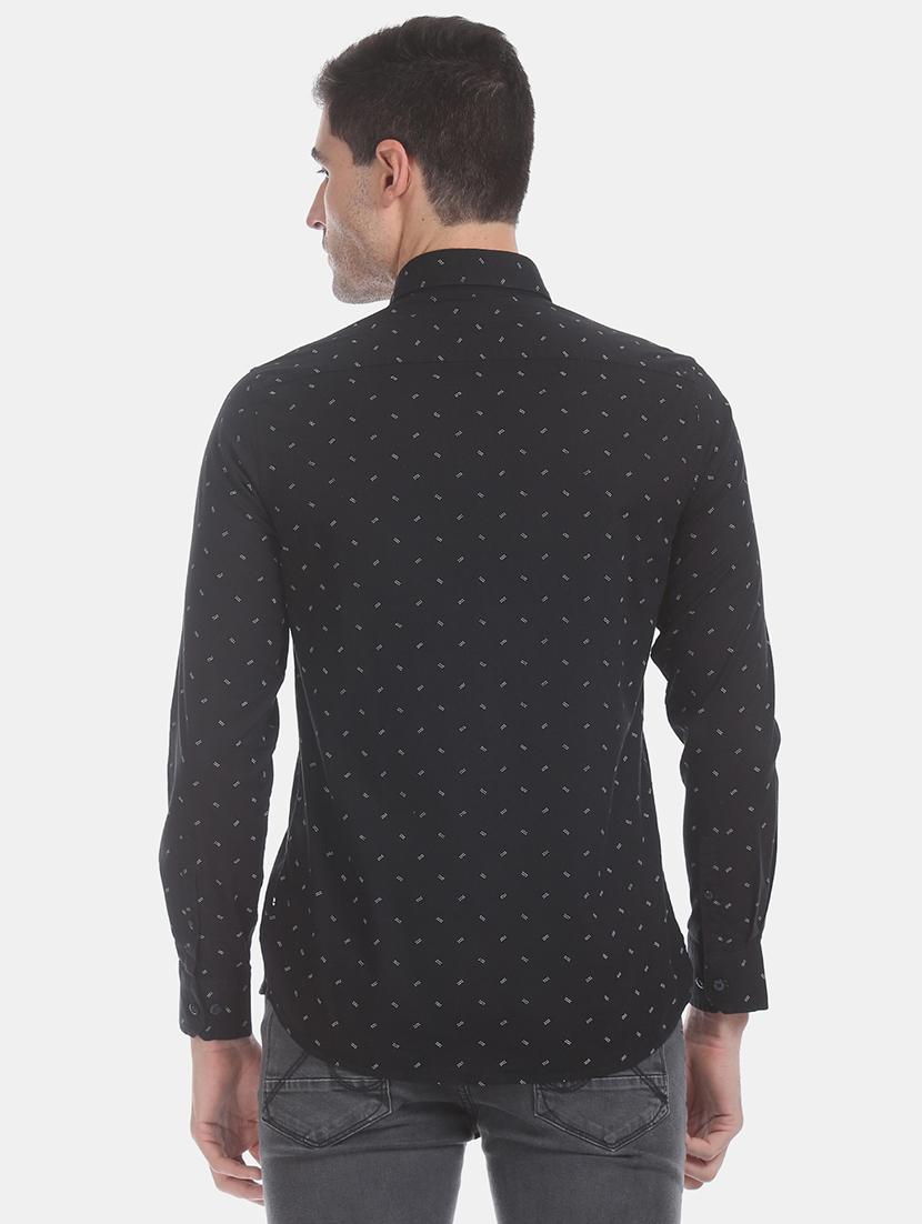 black printed casual shirt - 17616215 - Zoom Image - 3