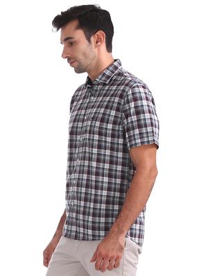 multi colored checkered casual shirt - 17616251 - Standard Image - 2