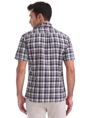 multi colored checkered casual shirt - 17616251 - Standard Image - 3