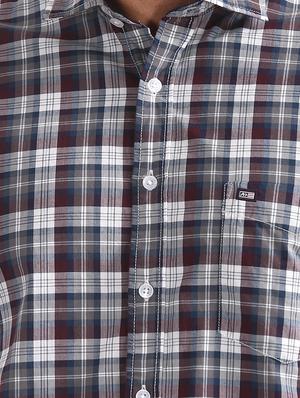 multi colored checkered casual shirt - 17616251 - Standard Image - 5