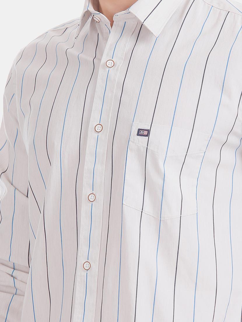 white striped casual shirt - 17616361 - Zoom Image - 5