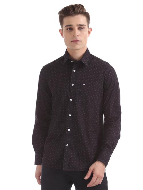 black printed casual shirt - 17616481 - Standard Image - 1