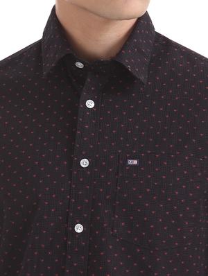 black printed casual shirt - 17616481 - Standard Image - 5