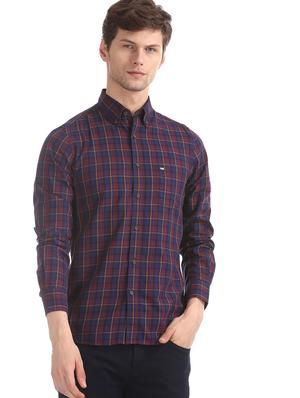 multi colored checkered casual shirt - 17616614 - Standard Image - 2