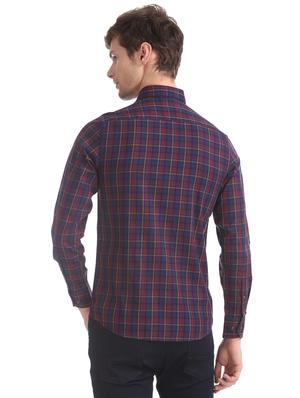 multi colored checkered casual shirt - 17616614 - Standard Image - 4