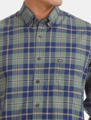 green checkered casual shirt - 17616647 - Standard Image - 6