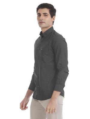 black printed casual shirt - 17616655 - Standard Image - 2