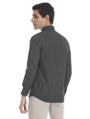 black printed casual shirt - 17616655 - Standard Image - 3