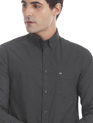 black printed casual shirt - 17616655 - Standard Image - 5