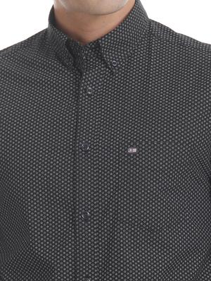 black printed casual shirt - 17616655 - Standard Image - 6