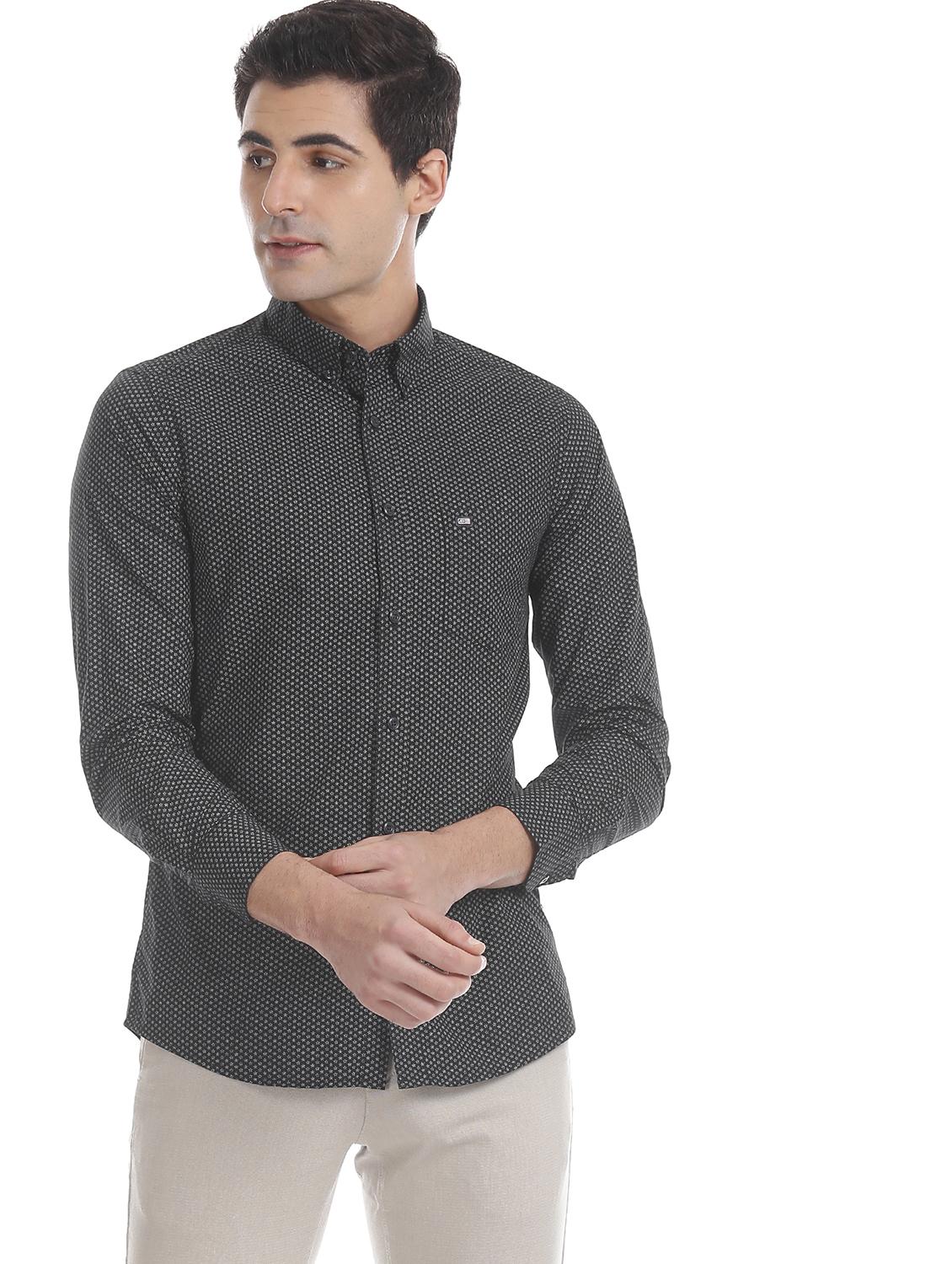 black printed casual shirt - 17616655 - Zoom Image - 1