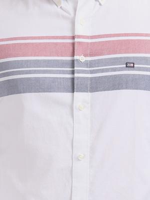 white striped casual shirt - 17616685 - Standard Image - 5