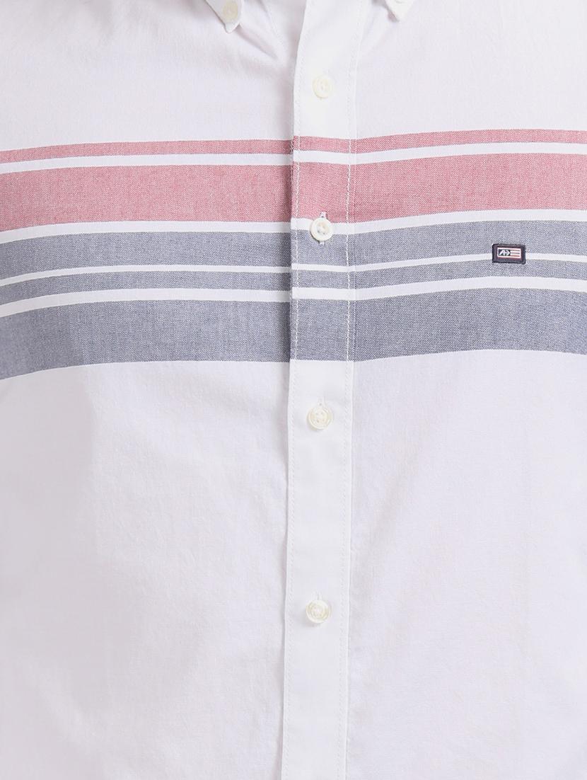 white striped casual shirt - 17616685 - Zoom Image - 5